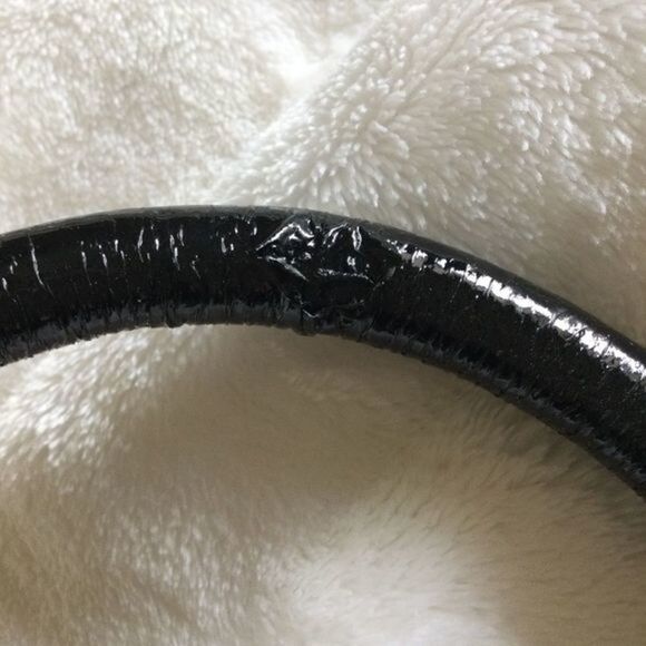 BLACK Patent‎ Bow Large Tote or Shoulder Bag NWT - Picture 11 of 12